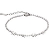 Alex and Ani Mama’ Crystal Tennis Bracelet(Stainless Silver)