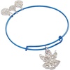 Alex and Ani Ribbon Bow Charm Bangle(Colorful Holiday Angel Charm Bangle)