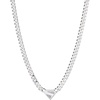 Alex and Ani SUPERMAN Fortress of Solitude Jewelry(SUPERMAN™ Pave Logo Necklace)
