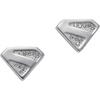 Alex and Ani SUPERMAN Fortress of Solitude Jewelry(SUPERMAN™ Pave Logo Stud)