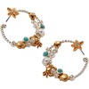 Alex and Ani Seaside Charm Bangle(Whimsical Seaside Rope Hoop Earring)