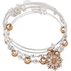 Alex and Ani Snowflake Bangle Set of 3