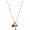 Alex and Ani ‘Spill the Tea’ Cup Charm Pendant Necklaces(Gold)