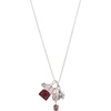 Alex and Ani ‘Spill the Tea’ Cup Charm Pendant Necklaces(Silver)