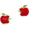 Alex and Ani Teacher’s Pet Earrings(Apple Stud Earrings)