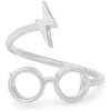 Alex and Ani Womens Harry Potter Glasses Ring Wrap(Sterling Silver)