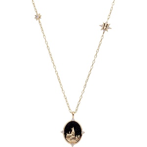 ALEX AND ANI Harry Potter™ Necklaces(Hogwarts Pendant Necklace)