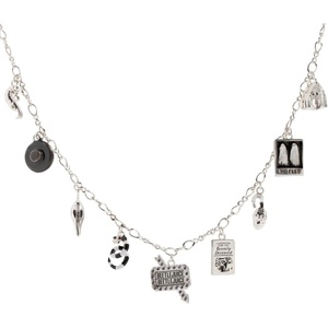 Alex and Ani BEETLEJUICE ‘Handbook for the Recently Deceased’ Pendant Necklace(Charm Necklace)