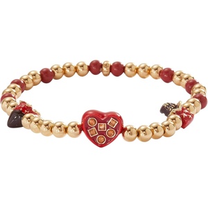 Alex and Ani Box of Chocolate Jewelry(”Chocolate Is My Love Language” Stretch Bracelet)