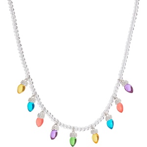 Alex and Ani Christmas Light Bulb Necklace