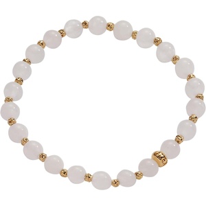 Alex and Ani Clear Quartz Healing Stone Stretch Bracelet(White Jade)