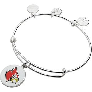 Alex and Ani Collaborations Expandable Bangle for Women, Collegiate Charms, Shiny Finish, 2 to 3.5 in(University of Louisville)