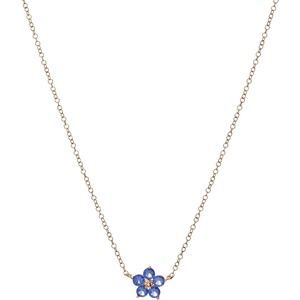 Alex and Ani Crystal Forget-Me-Not Flower Jewelry(Pendant Necklace)