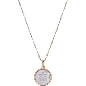 Alex and Ani Divine Guides Star of David Pendant Necklace(Shiny Gold)