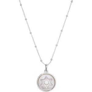 Alex and Ani Divine Guides Star of David Pendant Necklace(Shiny Silver)
