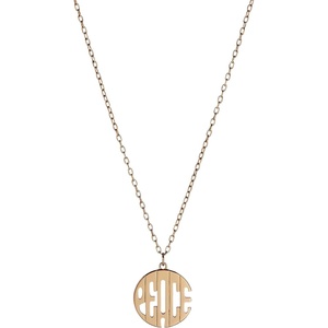 Alex and Ani Heart of Gold Pendant Necklace(Peace)