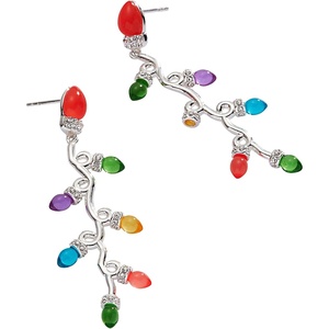 Alex and Ani Light Bulb Earrings(Silver)