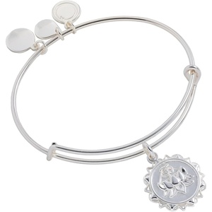 Alex and Ani Lotus Peace Bangle(Shiny Silver)