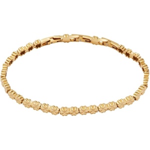 Alex and Ani Lucky Clover Charm Tennis Bracelet