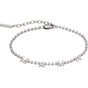 Alex and Ani Mama’ Crystal Tennis Bracelet(Stainless Silver)