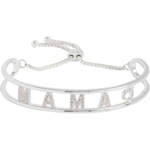 Alex and Ani Mama Toggle Pendant Necklace(Shiny Silver)