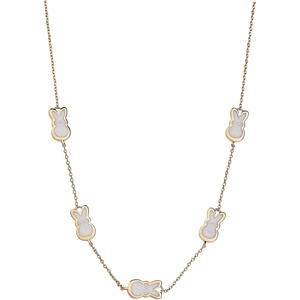 Alex and Ani PEEPS Pearlized Bunny Jewelry(Necklace)