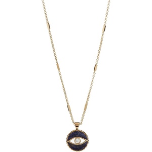 Alex and Ani Sodalite Evil Eye Necklace