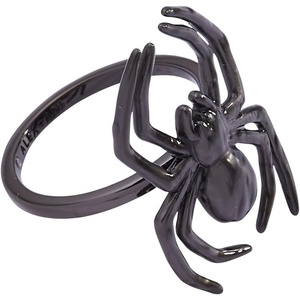 Alex and Ani Spider Ring – Glow in the Dark Adjustable Size 7 Statement Jewelry – Detailed Spider Design, Halloween Accessory, Captivates Day or Night