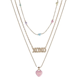 Alex and Ani Sweethearts Multi-Charm Bracelet(Sweethearts® Triple-Strand Charm Necklace)