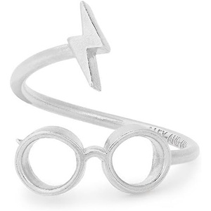 Alex and Ani Womens Harry Potter Glasses Ring Wrap(Sterling Silver)