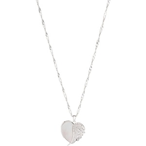 Protection Charm Necklace with Angel Wings