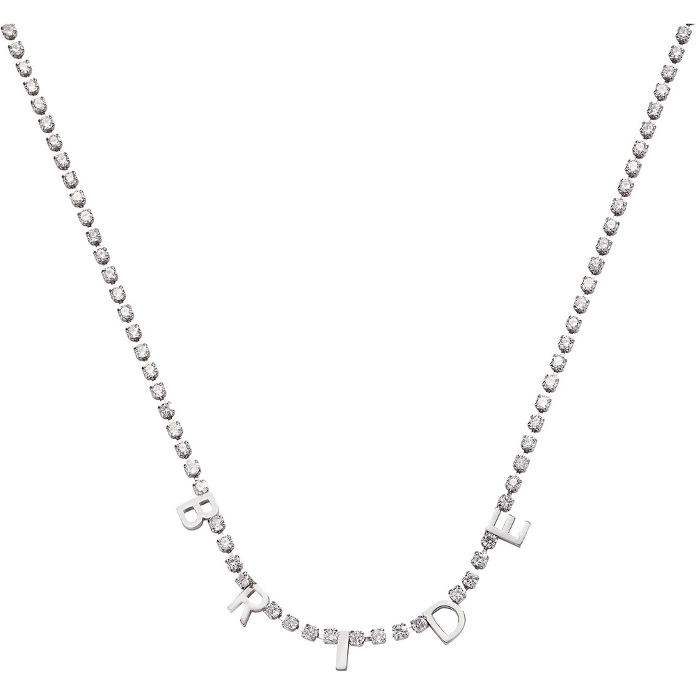 image:imageALEX AND ANI Bride Crystal Tennis NecklaceStainless Silver