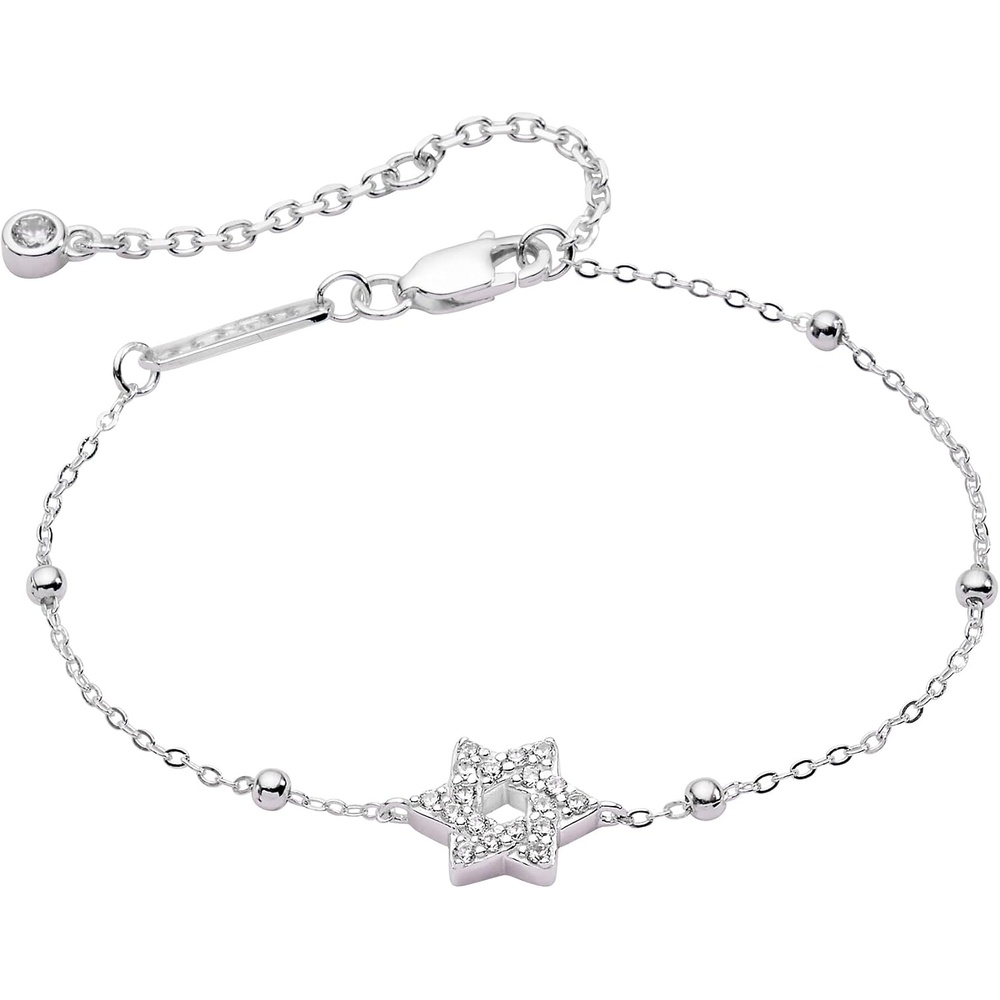 image:imageALEX AND ANI Divine Guides Bracelets for WomenPrecious Star of David Bracelet Sterling Silver