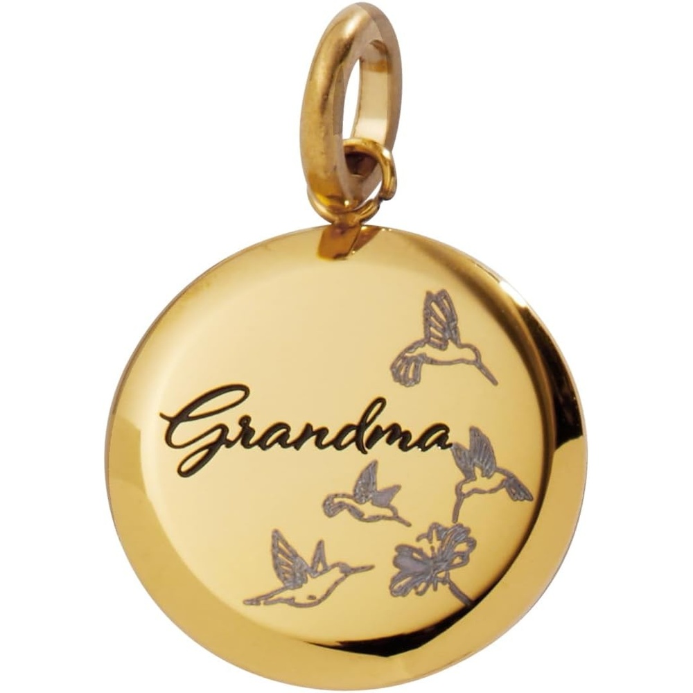 image:imageALEX AND ANI Grandma Hummingbird Disc ChamStainless Gold