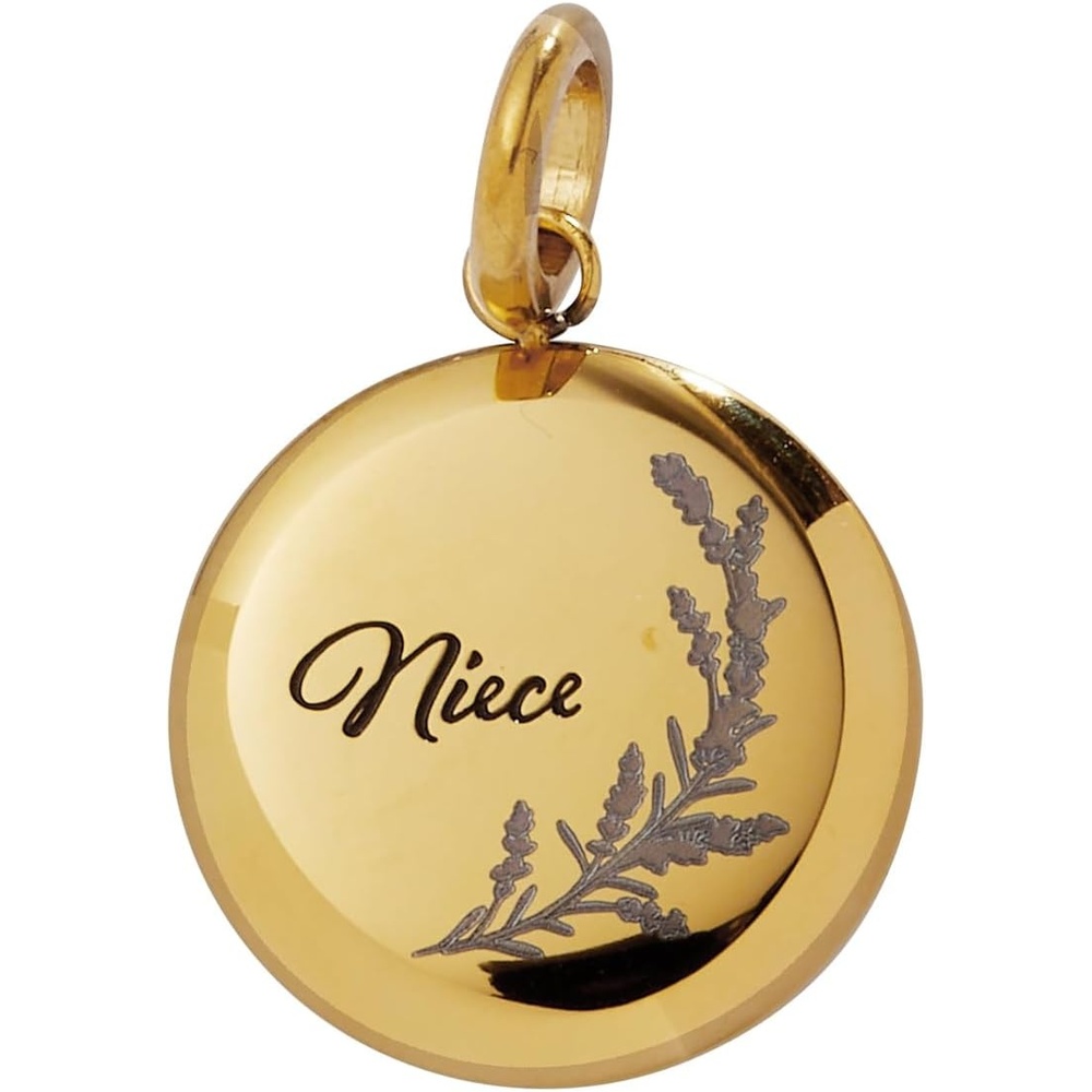 image:imageALEX AND ANI Niece Lavender Disc CharmStainless Gold