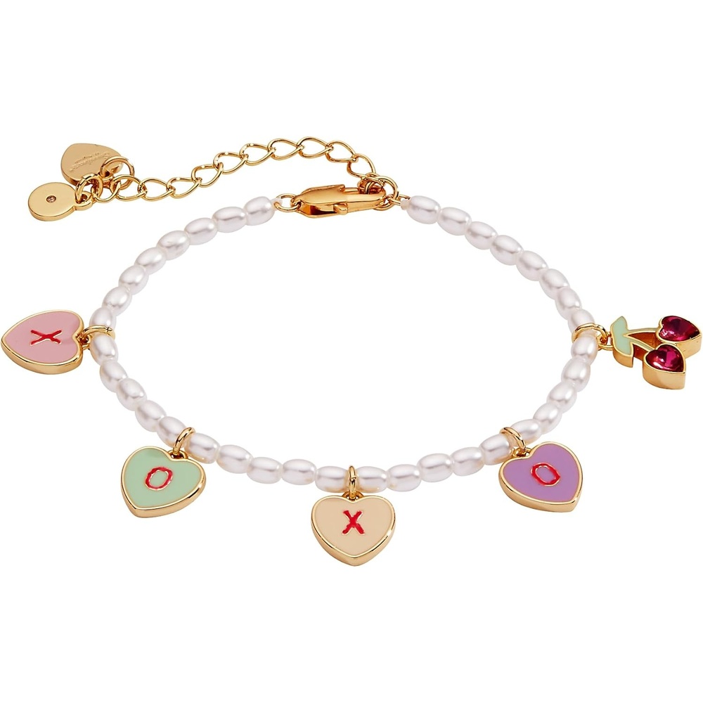 image:imageALEX AND ANI Sweethearts BraceletsPearl XOXO Charm Bracelet