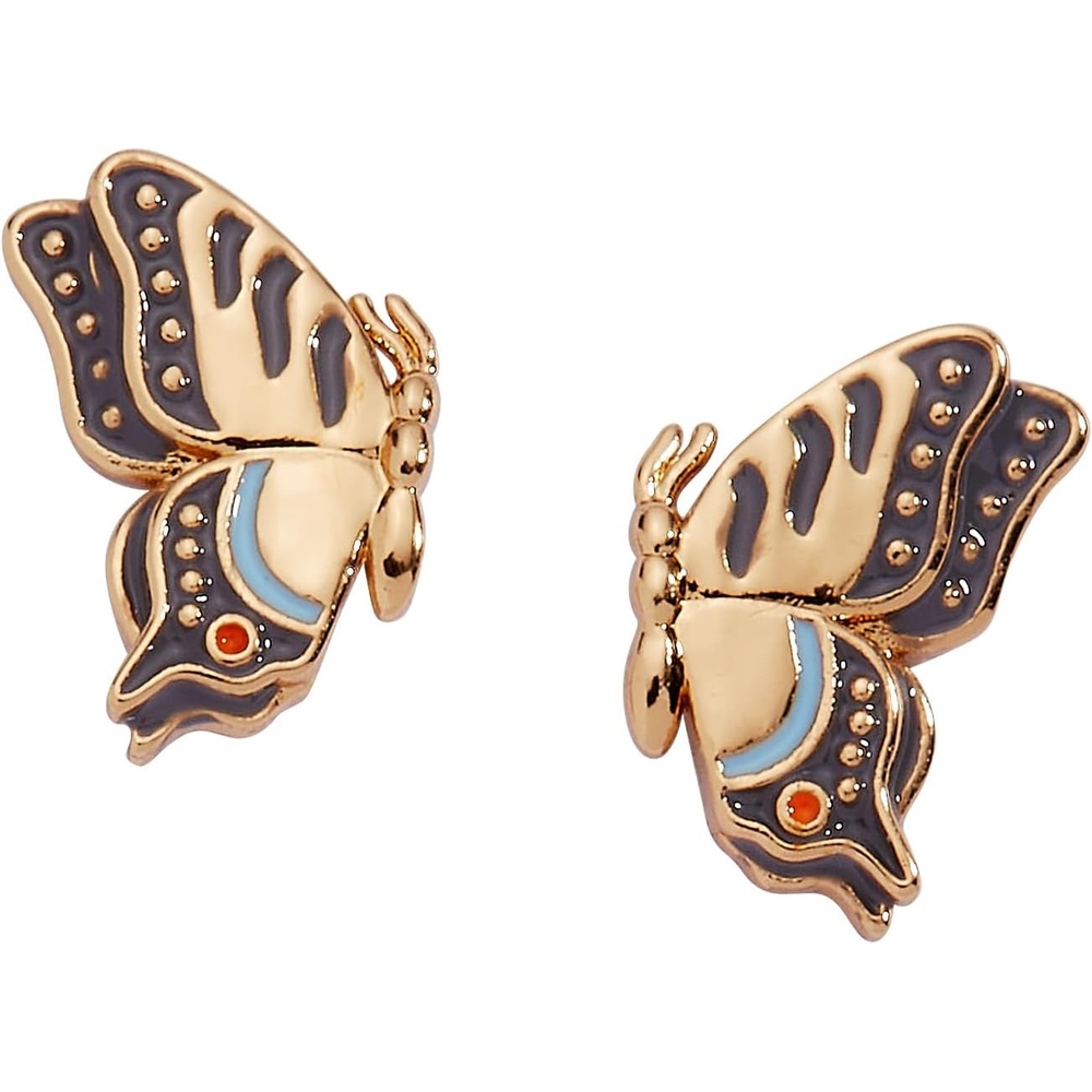 image:imageAlex And Ani NYBG Butterfly Earring Brass Shiny Gold