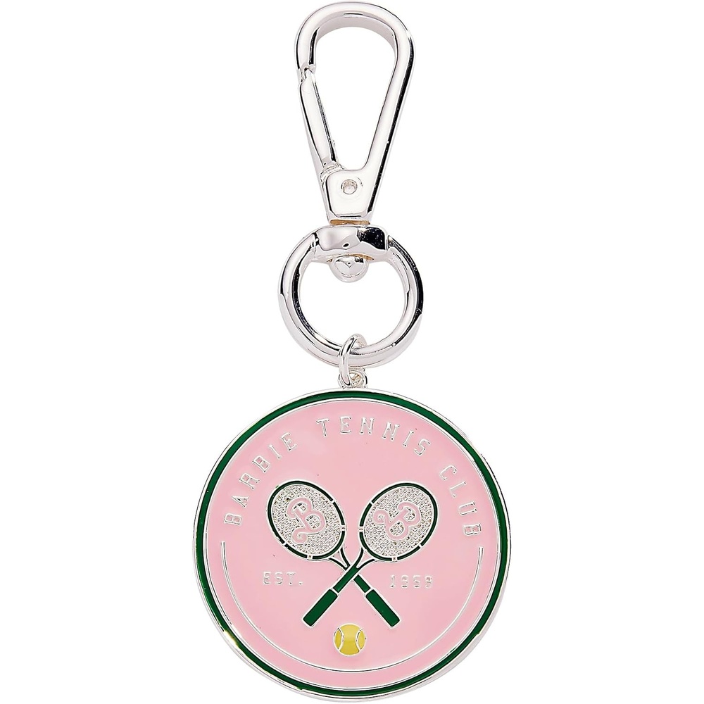 image:imageAlex and Ani Barbie Tennis Bag Charm Brass Shiny Silver