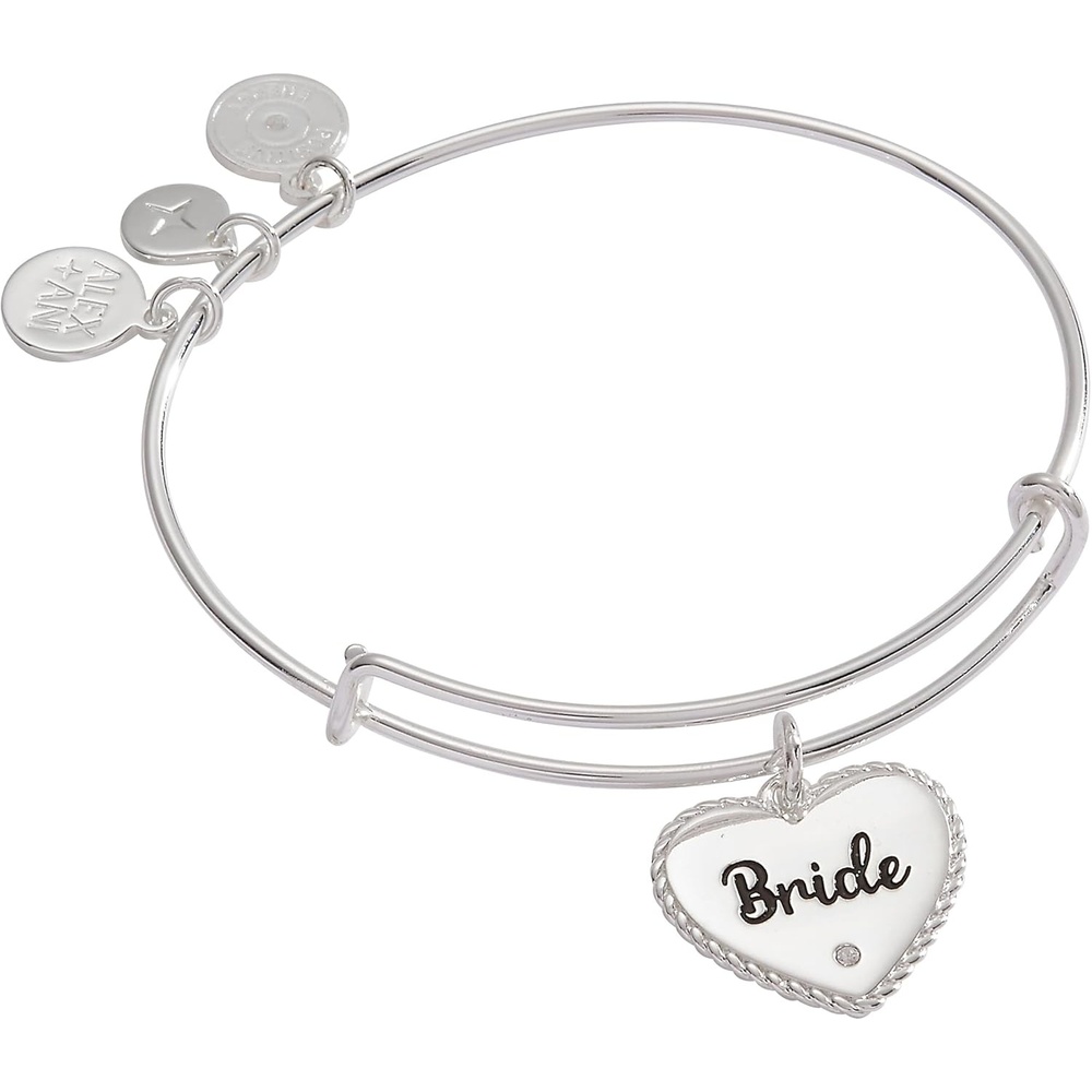 image:imageAlex and Ani Bride Heart BangleSilver