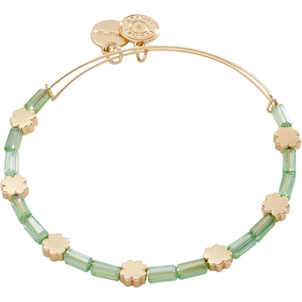 image:imageAlex and Ani Clover  Crystal Accent Beaded Bangle Bracelet
