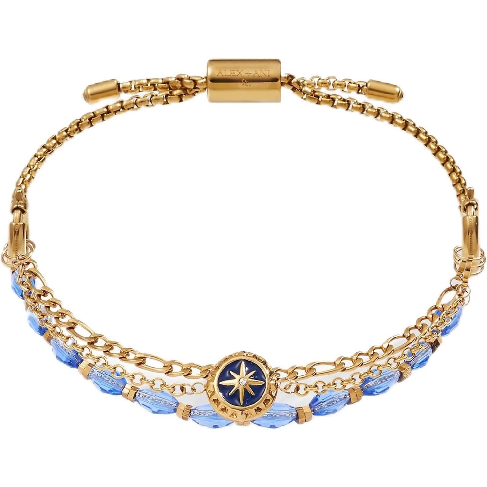 image:imageAlex and Ani Compass Stranded Bracelet SetStainless Steel Gold