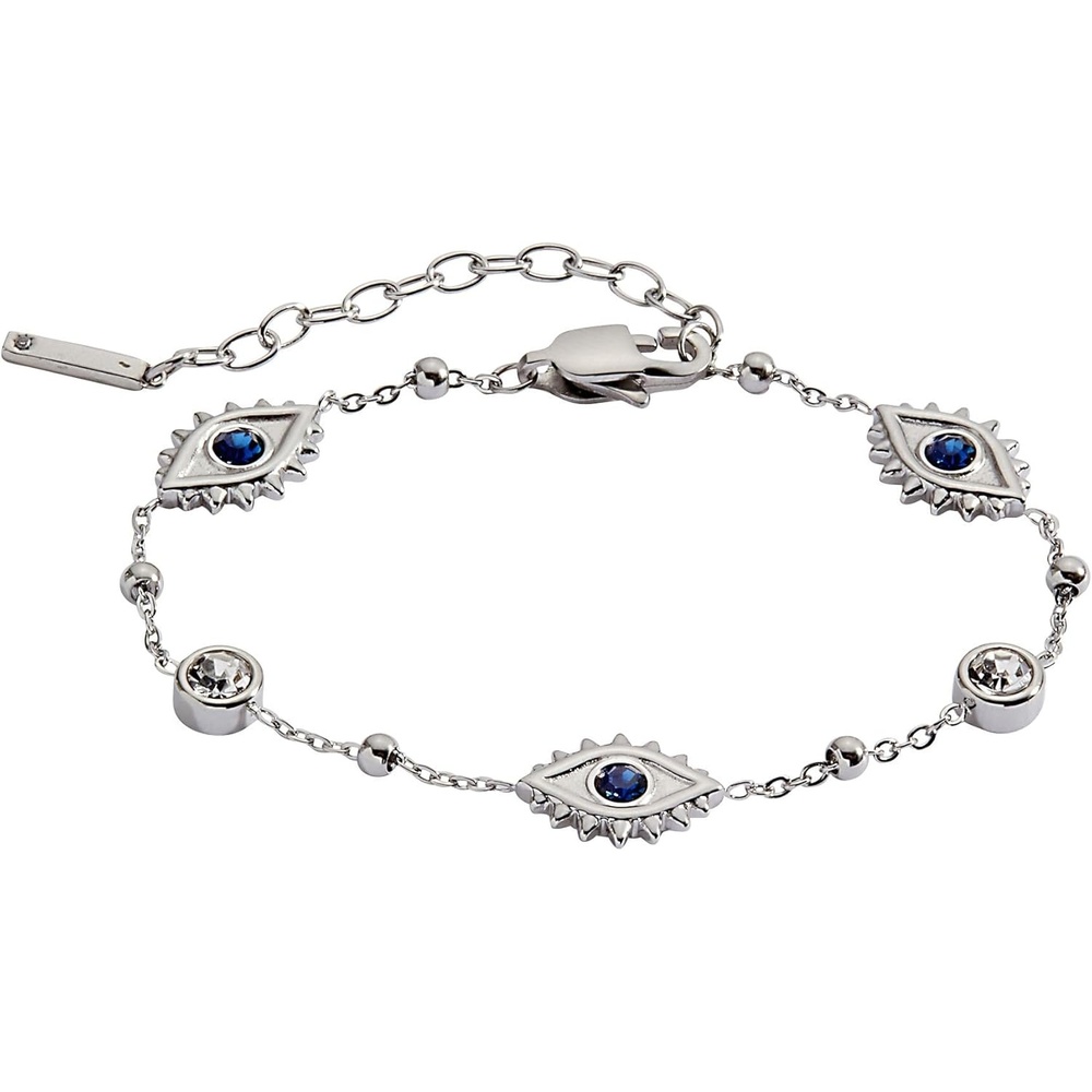 image:imageAlex and Ani Evil Eye Chain Inline BraceletsStainless Silver