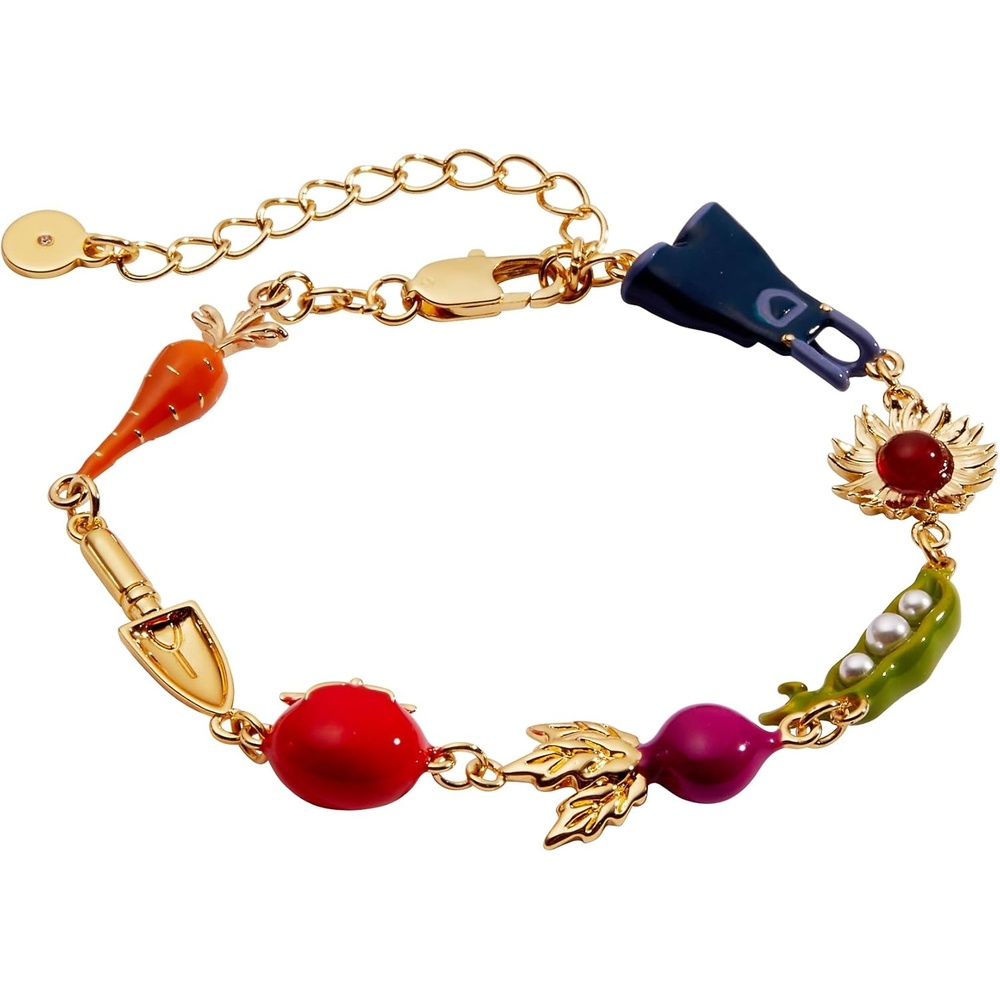 image:imageAlex and Ani Farmers Market Inline Bracelet Brass Shiny Gold