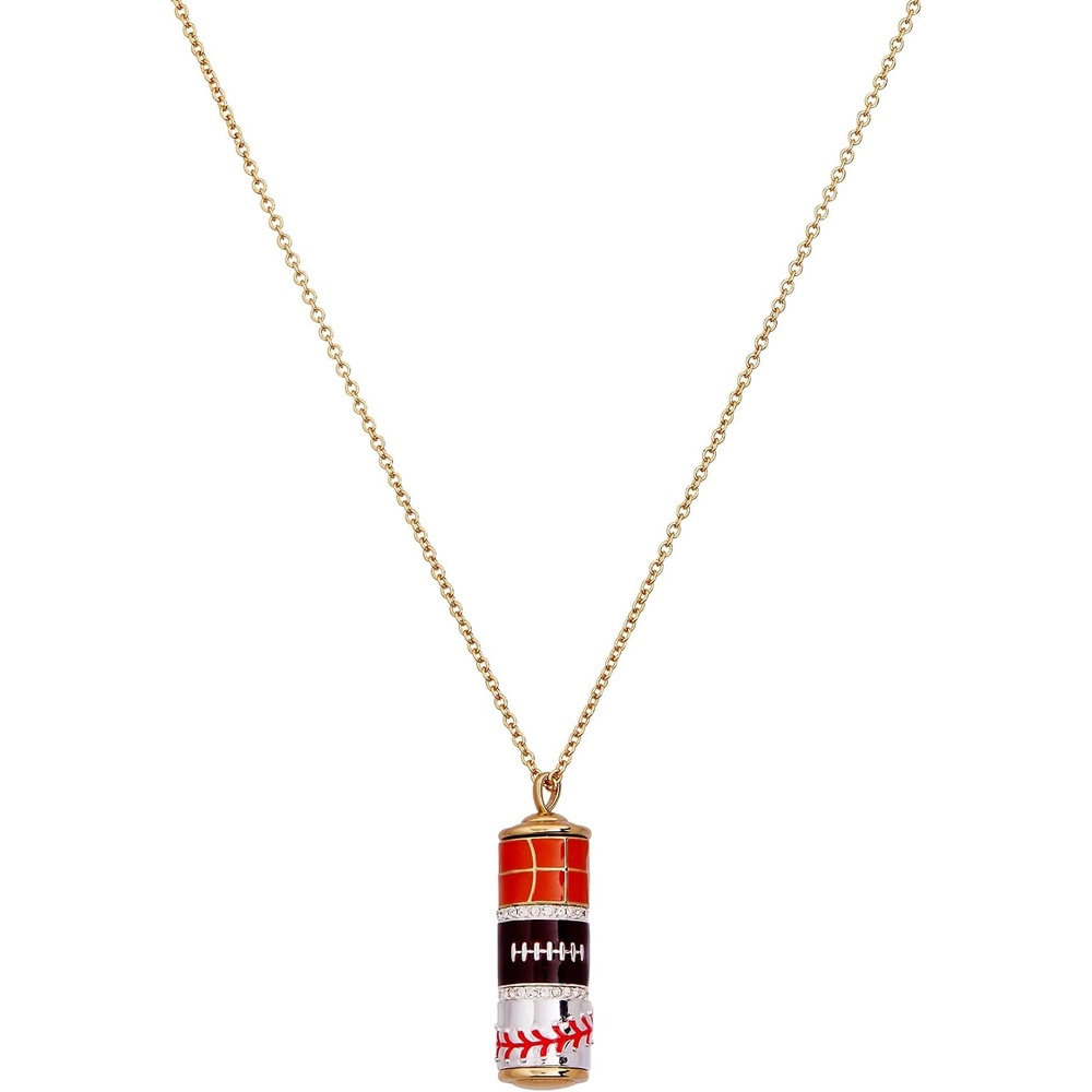 image:imageAlex and Ani Game On Spinner Pendant Brass Shiny Gold