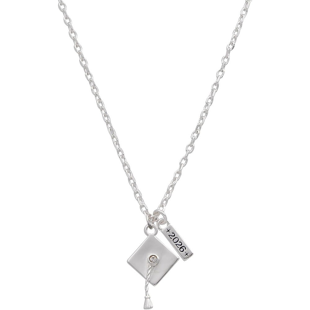 image:imageAlex and Ani Graduation 2026 NecklaceShiny Silver