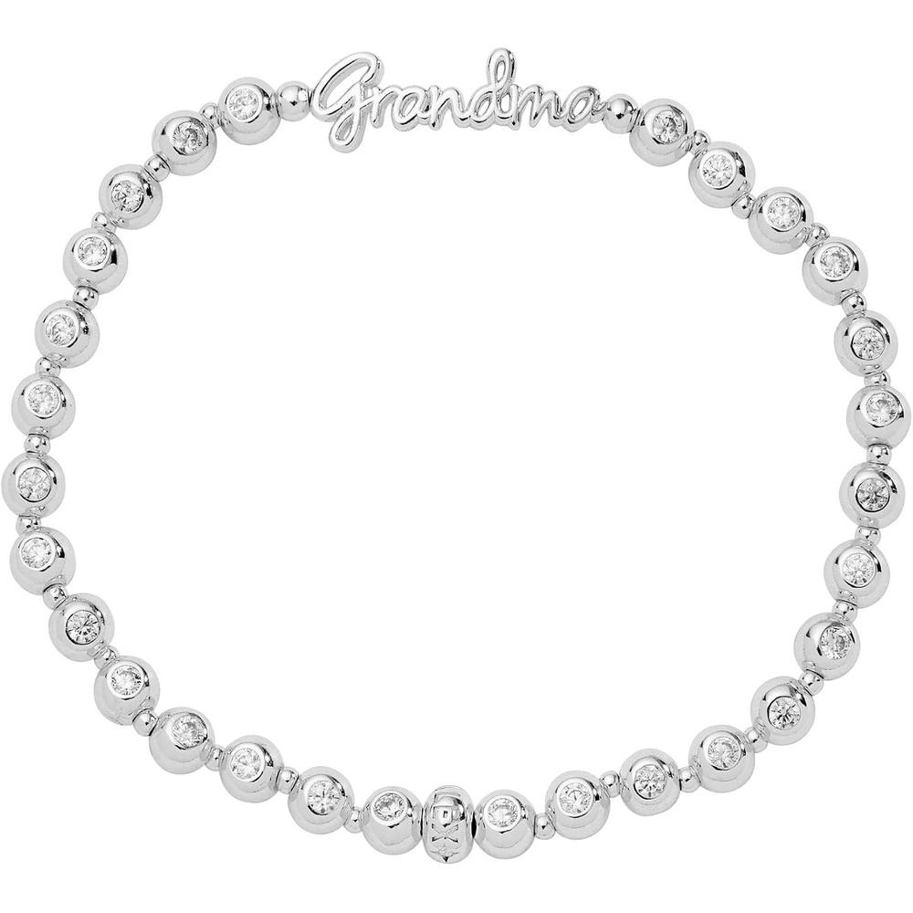 image:imageAlex and Ani Grandma Elongated Crystal Stretch Bracelet for WomenShiny Silver