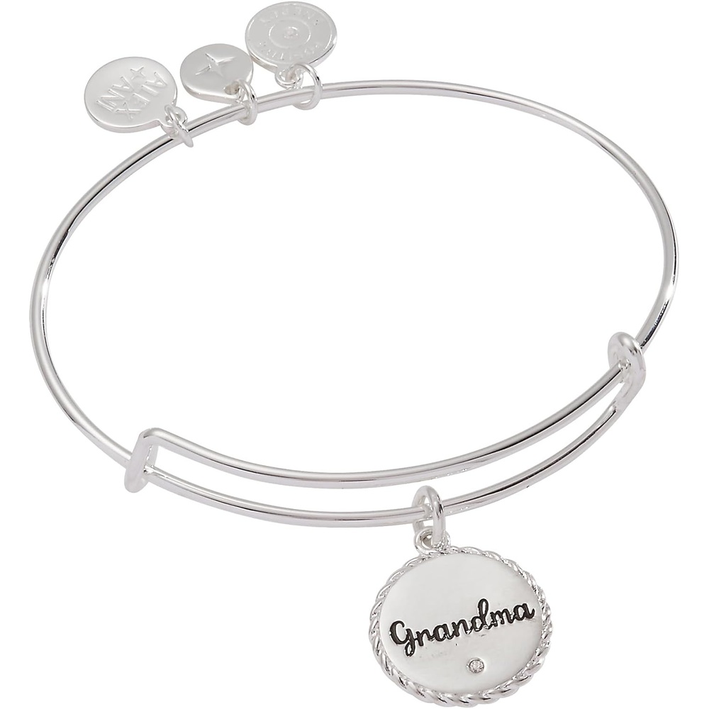 image:imageAlex and Ani Grandma Mother of Pearl BangleSilver