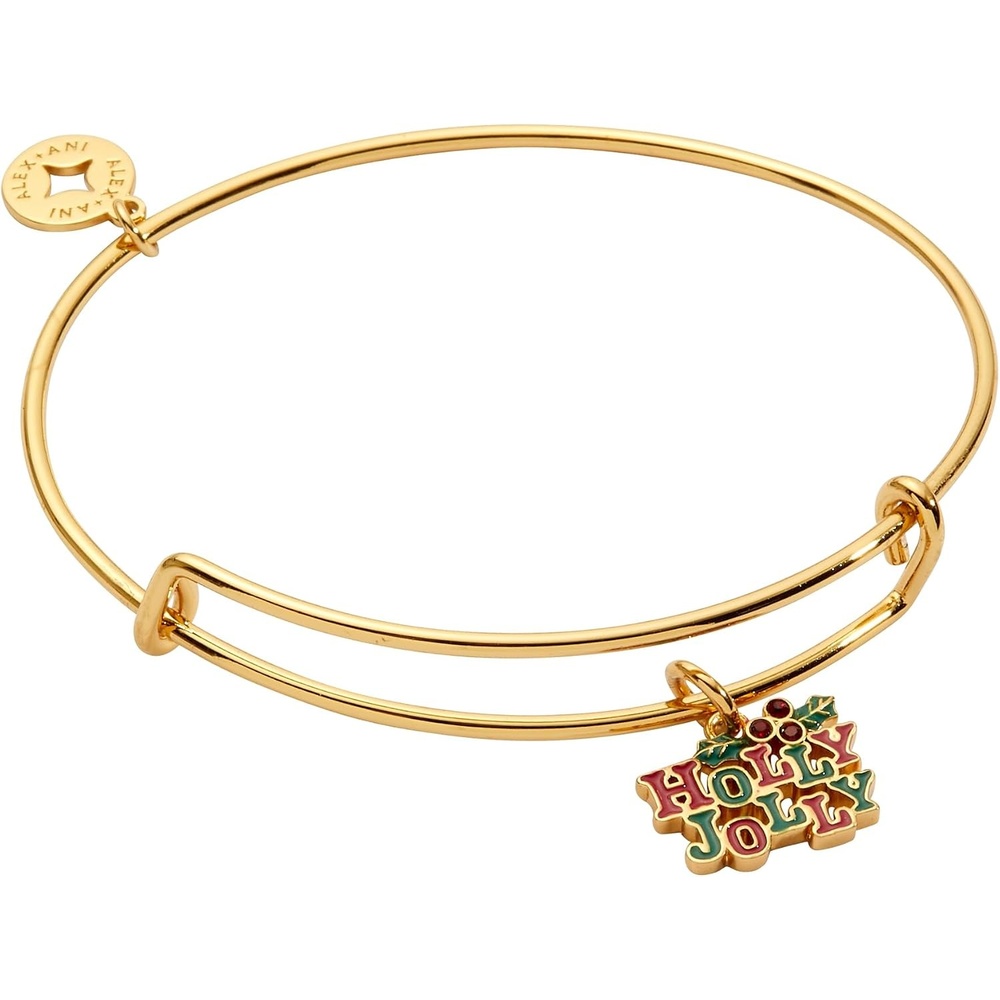 image:imageAlex and Ani Holly Bangle Bracelet Shiny Gold