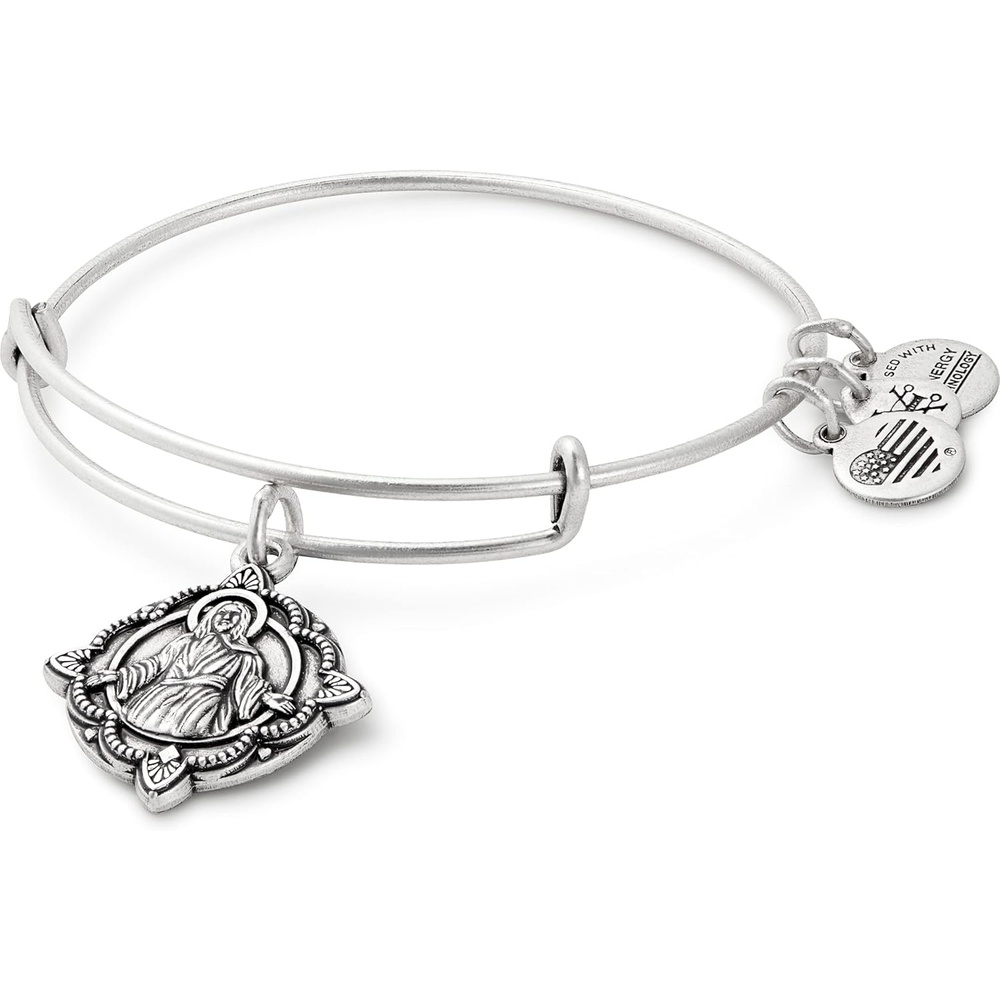 image:imageAlex and Ani Jesus Charm BangleRafaelian Silver Finish