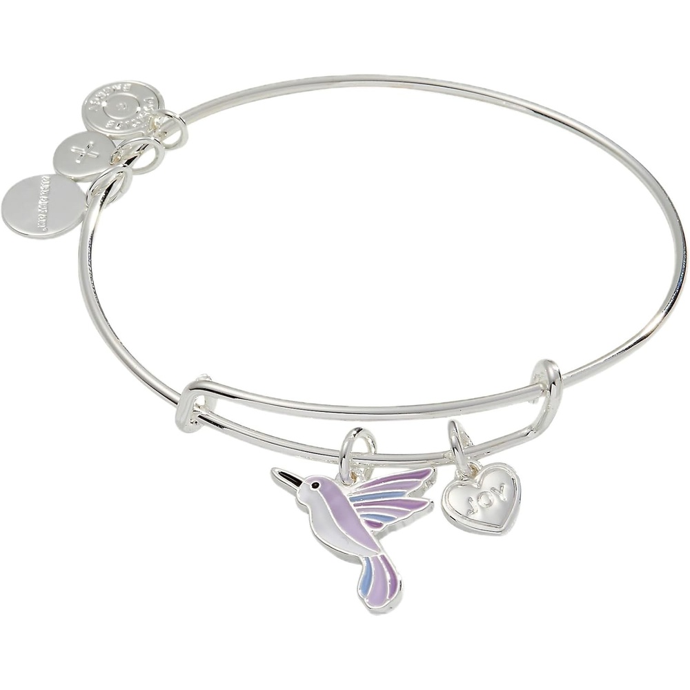 image:imageAlex and Ani Joy Hummingbird Duo Charm Bangle Bracelet